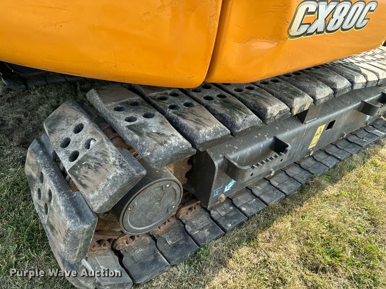 image for item LC9063 2017 Case CX80C mini excavator