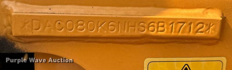 image for item LC9063 2017 Case CX80C mini excavator