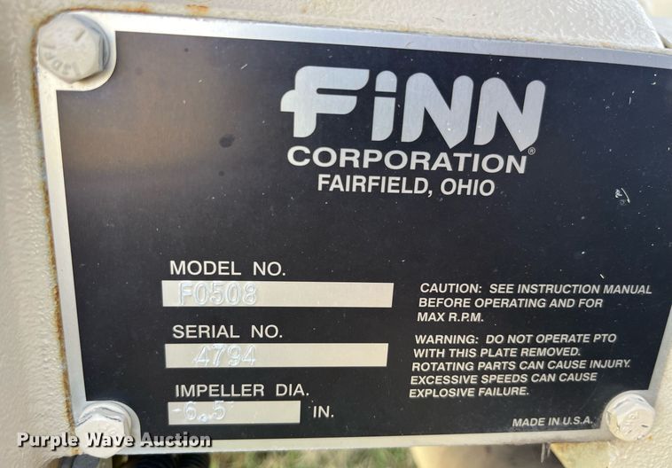 image for item LC9069 2021 Finn T75T-09 hydroseeder