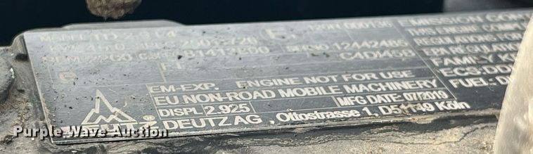 image for item LC9070 2021 Vermeer D10x15 Navigator Series III directional boring unit