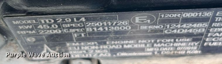 image for item LC9070 2021 Vermeer D10x15 Navigator Series III directional boring unit