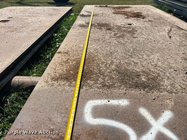 image for item LC9131 (2) steel road planks