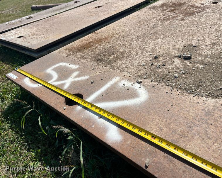 image for item LC9131 (2) steel road planks