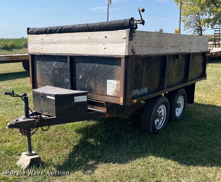 image for item LC9137 1999 Bri-Mar MFG Dump trailer