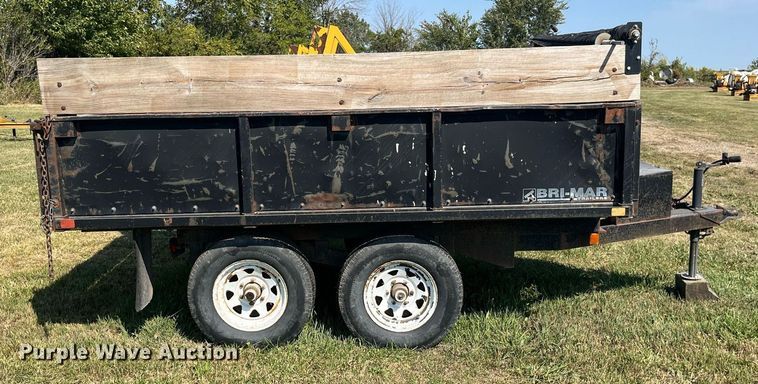 image for item LC9137 1999 Bri-Mar MFG Dump trailer