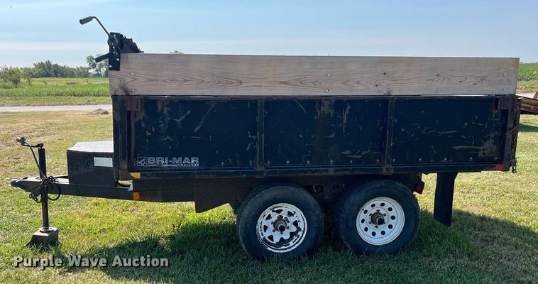 image for item LC9137 1999 Bri-Mar MFG Dump trailer