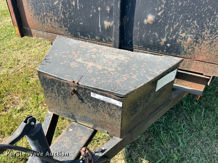 image for item LC9137 1999 Bri-Mar MFG Dump trailer