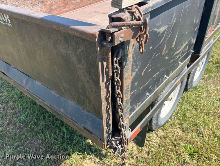 image for item LC9137 1999 Bri-Mar MFG Dump trailer