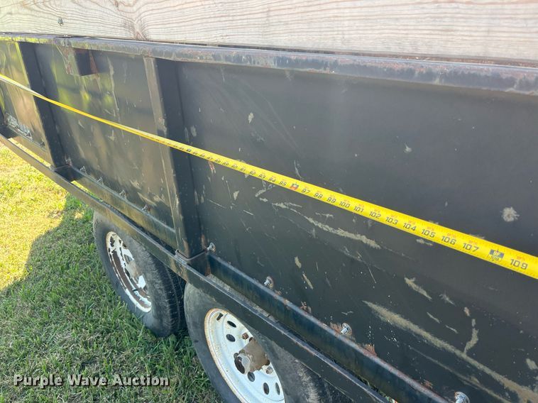 image for item LC9137 1999 Bri-Mar MFG Dump trailer