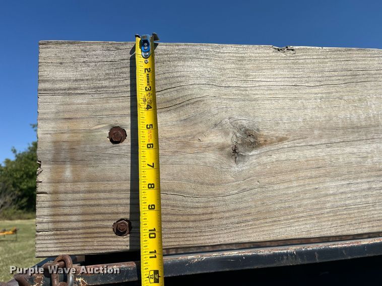 image for item LC9137 1999 Bri-Mar MFG Dump trailer