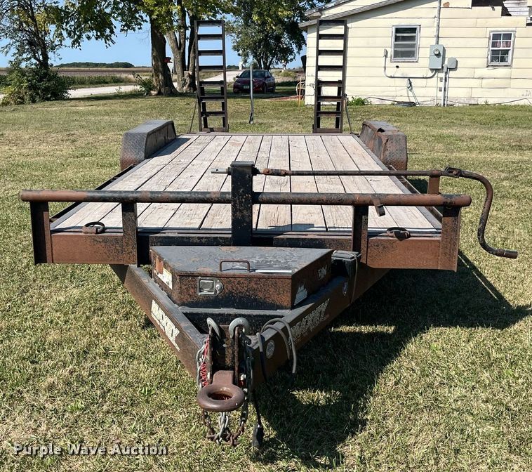 image for item LC9138 2014 Maxey equipment trailer
