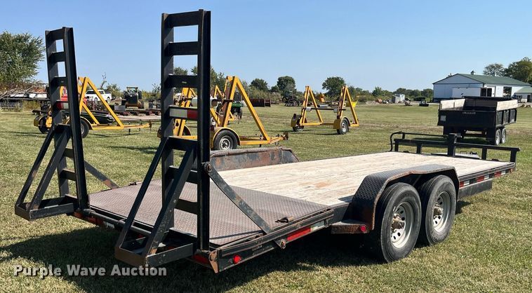 image for item LC9138 2014 Maxey equipment trailer