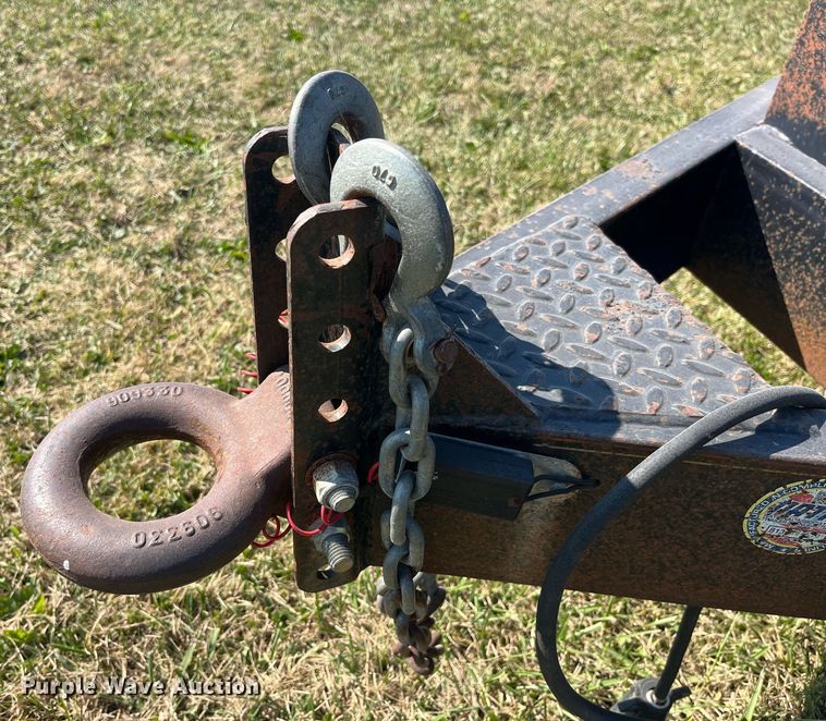 image for item LC9138 2014 Maxey equipment trailer