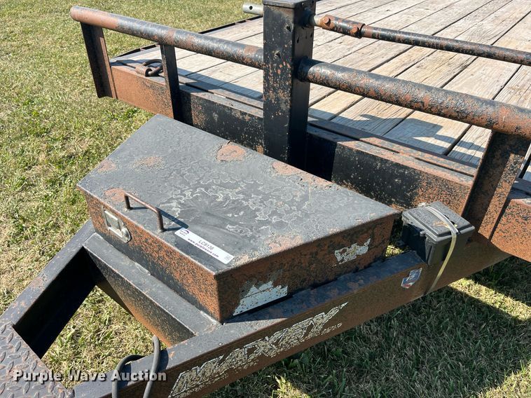 image for item LC9138 2014 Maxey equipment trailer