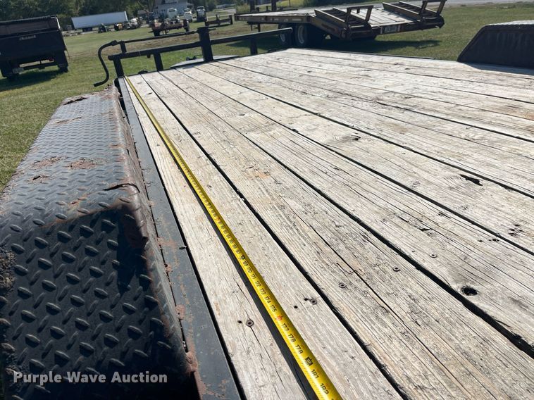 image for item LC9138 2014 Maxey equipment trailer