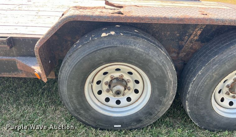 image for item LC9138 2014 Maxey equipment trailer