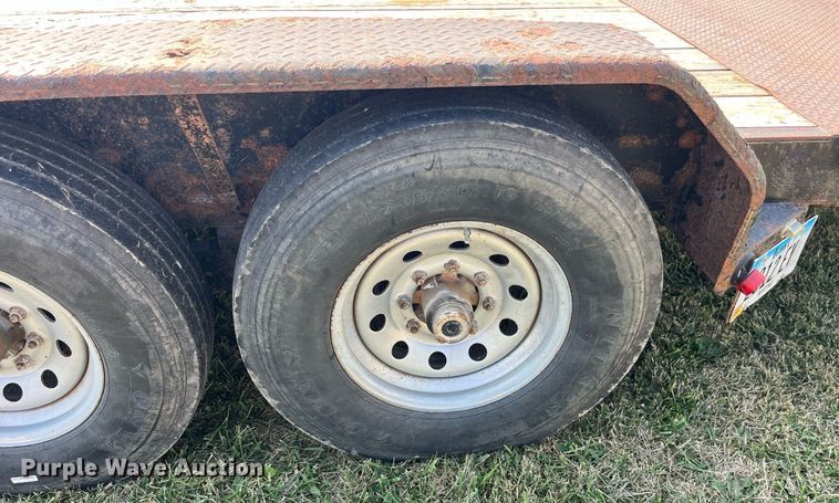 image for item LC9138 2014 Maxey equipment trailer