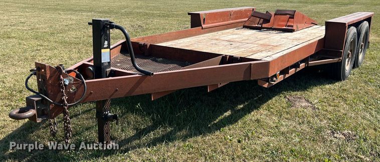 image for item LC9141 1988 Belshe equipment trailer