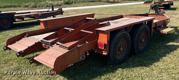 image for item LC9141 1988 Belshe equipment trailer