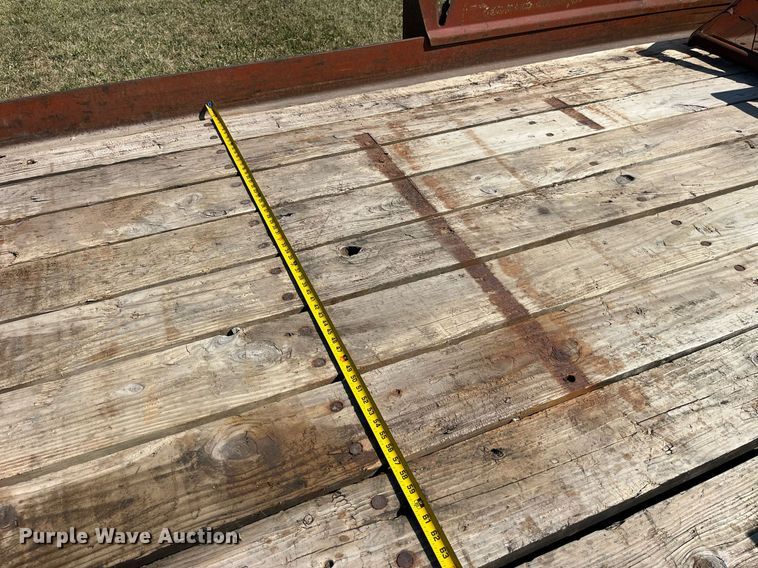 image for item LC9141 1988 Belshe equipment trailer