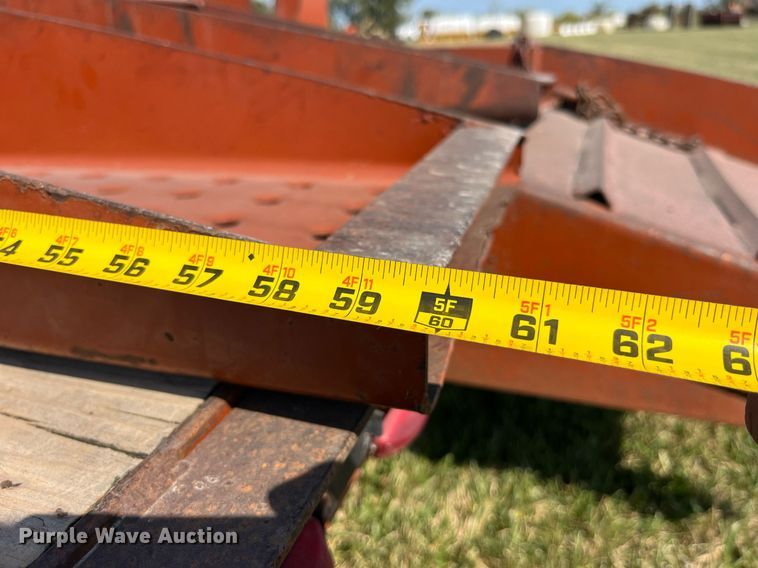 image for item LC9141 1988 Belshe equipment trailer