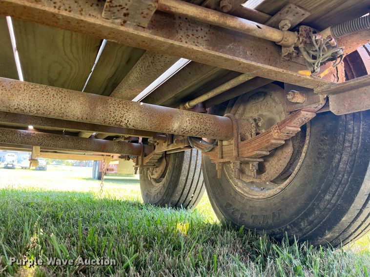 image for item LC9141 1988 Belshe equipment trailer