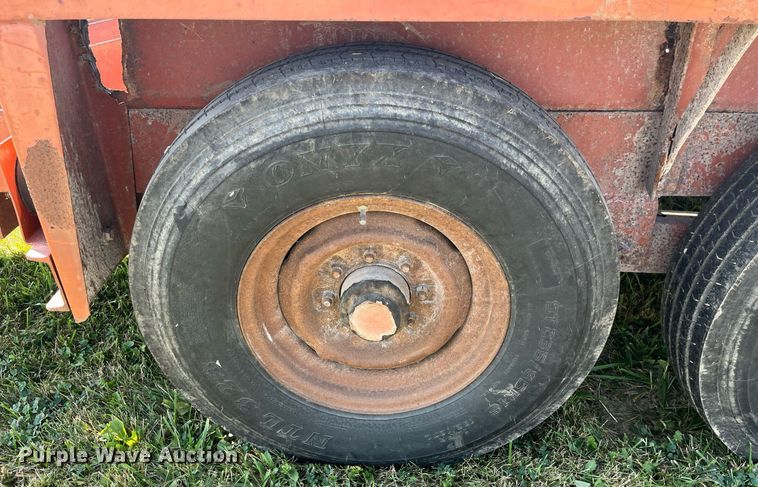 image for item LC9141 1988 Belshe equipment trailer