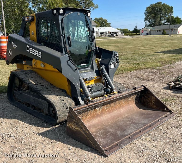 image for item LC9143 2019 John Deere 331G tracked skid steer loader