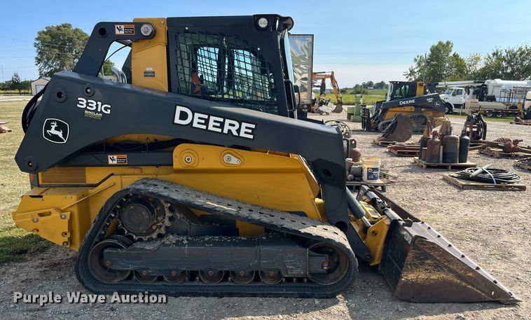 image for item LC9143 2019 John Deere 331G tracked skid steer loader