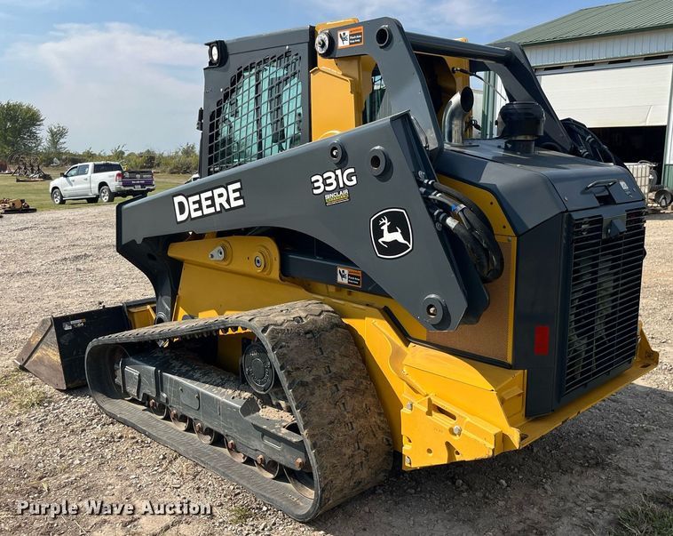 image for item LC9143 2019 John Deere 331G tracked skid steer loader