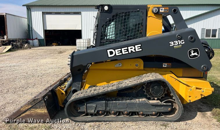 image for item LC9143 2019 John Deere 331G tracked skid steer loader