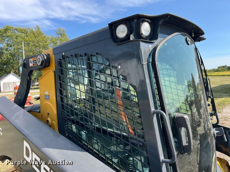 image for item LC9143 2019 John Deere 331G tracked skid steer loader