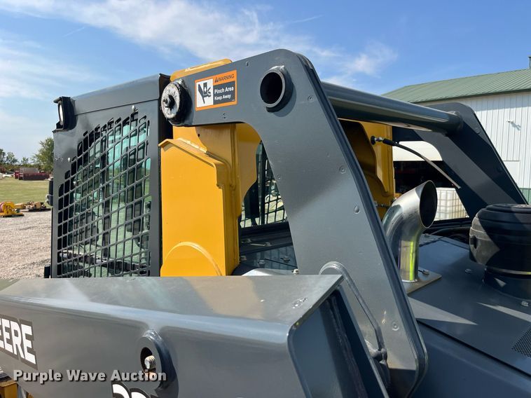 image for item LC9143 2019 John Deere 331G tracked skid steer loader