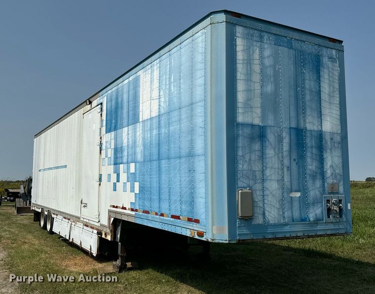 image for item LC9144 1989 Kentucky FVC dry van trailer
