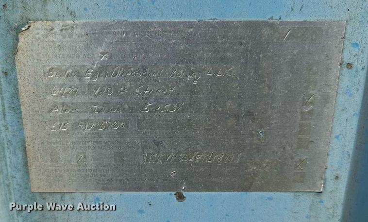 image for item LC9144 1989 Kentucky FVC dry van trailer