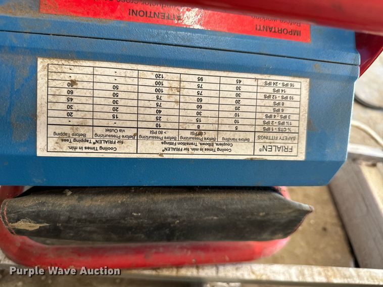 image for item LC9150 Friamat electronic fusion machine