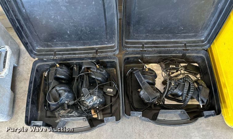 image for item LC9153 (4) sets of Setcom CSB-990MAX intercom headsets