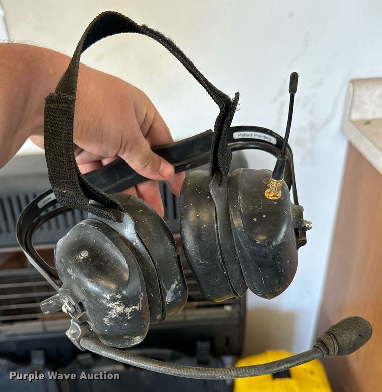 image for item LC9153 (4) sets of Setcom CSB-990MAX intercom headsets