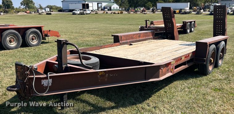 image for item LC9158 1998 Belshe T16-2EP equipment trailer