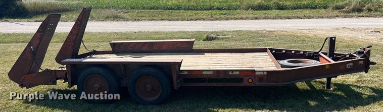 image for item LC9158 1998 Belshe T16-2EP equipment trailer