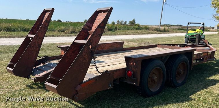 image for item LC9158 1998 Belshe T16-2EP equipment trailer