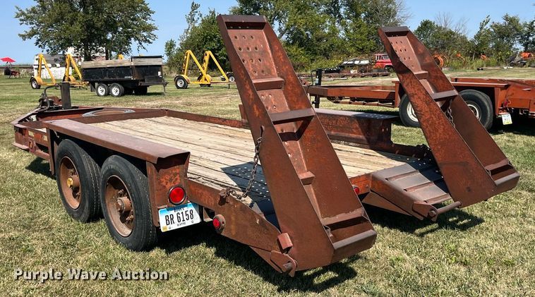 image for item LC9158 1998 Belshe T16-2EP equipment trailer