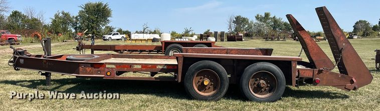 image for item LC9158 1998 Belshe T16-2EP equipment trailer