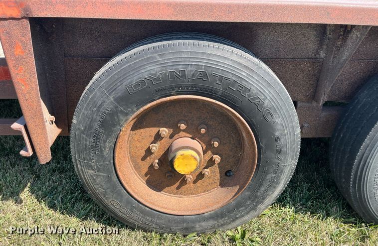 image for item LC9158 1998 Belshe T16-2EP equipment trailer