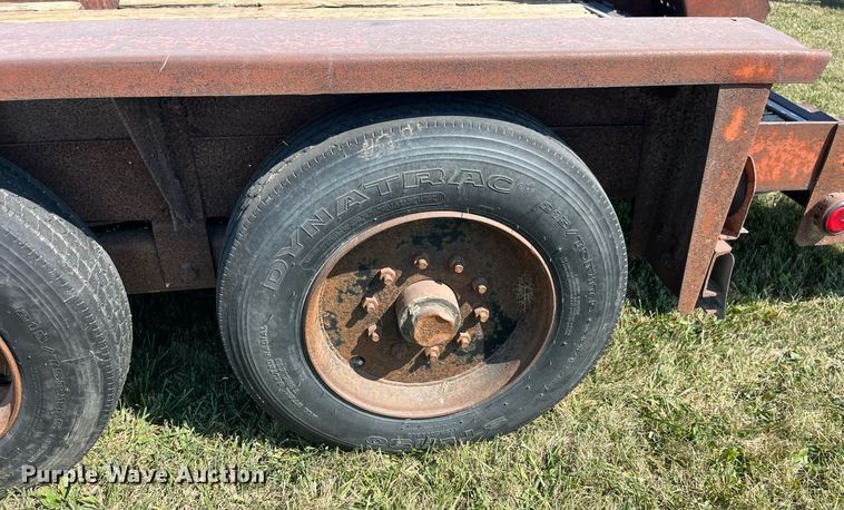 image for item LC9158 1998 Belshe T16-2EP equipment trailer