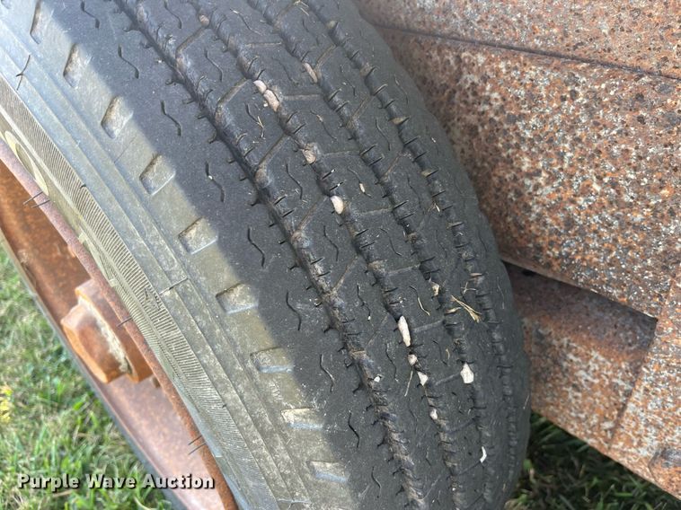 image for item LC9158 1998 Belshe T16-2EP equipment trailer