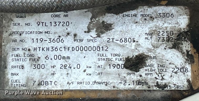 image for item LC9169 1997 Ford LT9000 dump truck