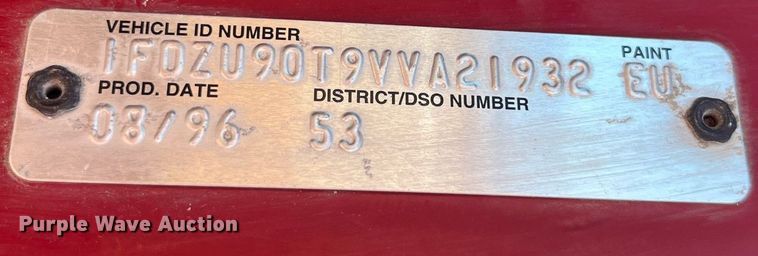 image for item LC9169 1997 Ford LT9000 dump truck