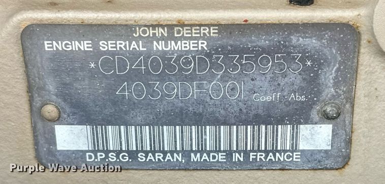 image for item MV9109 1997 CompAir LeRoi Q185DJE air compressor