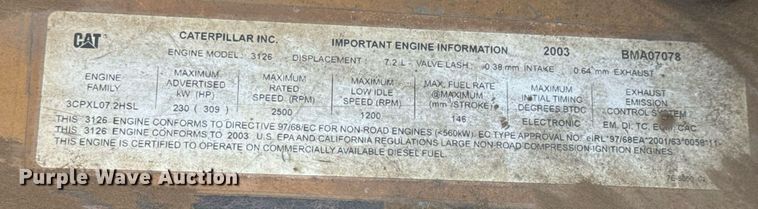 image for item MV9119 2004 Caterpillar 950G Series 2 wheel loader